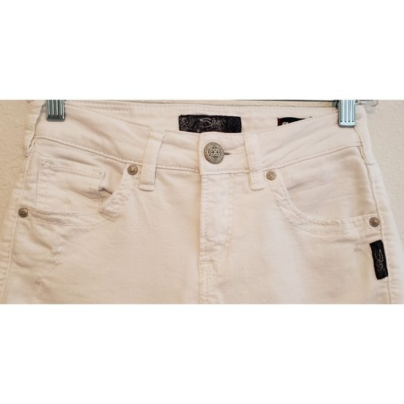 Silver Jean ~ Suki High Capri Super Stretch ~ Size 25 - Picture 9 of 13